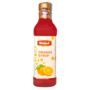 Dadaji Orange Syrup | Refreshing Citrus Drink | Sweet & Tangy Beverage | Perfect for Coolers & Mocktails | Natural Cooling | Non-Alcoholic