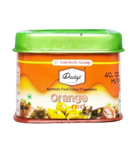 Dadaji Food Colour Orange Red