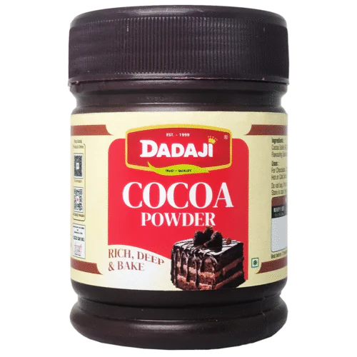 Dadaji Cocoa Powder | Premium Unsweetened Chocolate Powder | Good for Cakes, Brownies, Hot Chocolate & Desserts | Baking Essentials