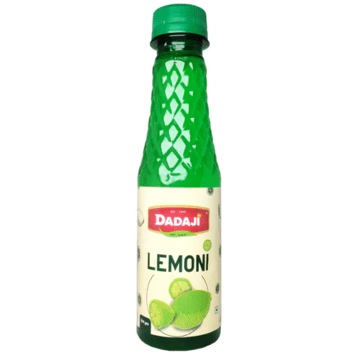 Dadaji Lemoni Mocktail Bar Syrup | Zesty & Refreshing Lemon Syrup | Good for Mocktails, Sparkling Water, Herbal Teas & Fruit Juices | Beverages & Syrups