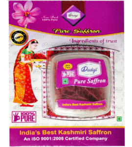 Dadaji Pure Saffron | Premium Handpicked Kesar | Rich Aroma & Vibrant Colour | Good for Sweets, Biryanis & Luxury Dishes | Spices & Masalas