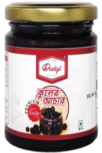Dadaji Kul Pickle | Tangy & Mildly Sweet Indian Ber Pickle | Good for Rice, Dal & Indian Bread | Pickles & Chutneys