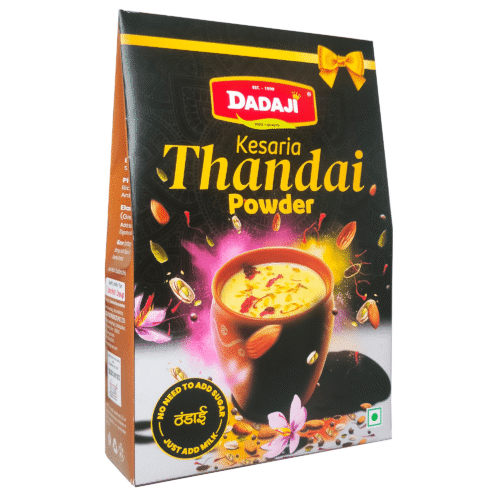 Dadaji Kesaria Thandai Powder | Badam,Pista,Elaichi and Saffron | 100g | Healthy Thandai Premix Drink | Made with Pure & Natural Ingredients