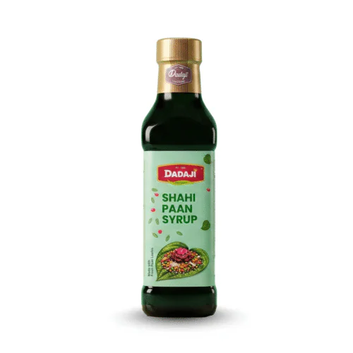 Dadaji Shahi Paan Syrup | Refreshing & Aromatic Betel Leaf Drink | Good for Summer Cooling, After Meals & Festive Occasions | Beverages & Syrups
