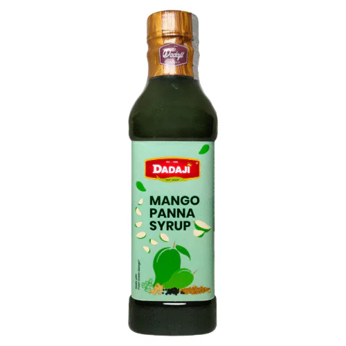 Dadaji Mango Panna Syrup | Raw Mango Drink | Refreshing Summer Beverage | Sweet & Tangy | Natural Cooling | Non-Alcoholic