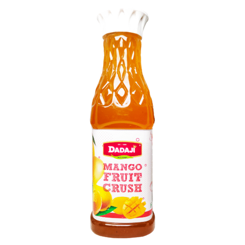 Dadaji Ripe Mango Crush | Sweet & Juicy Tropical Mango Drink | Good for Juice, Soda, Milkshake & Smoothies | Beverages & Syrups