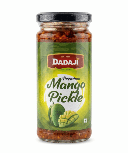 Dadaji Mango Pickle | Classic Tangy & Spicy Aam Achar | Good for Rice, Parathas & Indian Meals | Pickles & Chutneys